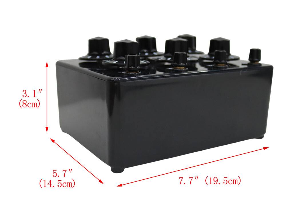 Precision Variable Decade Resistor Resistance Box Experiment Teach 0.1~99.9999kΩ