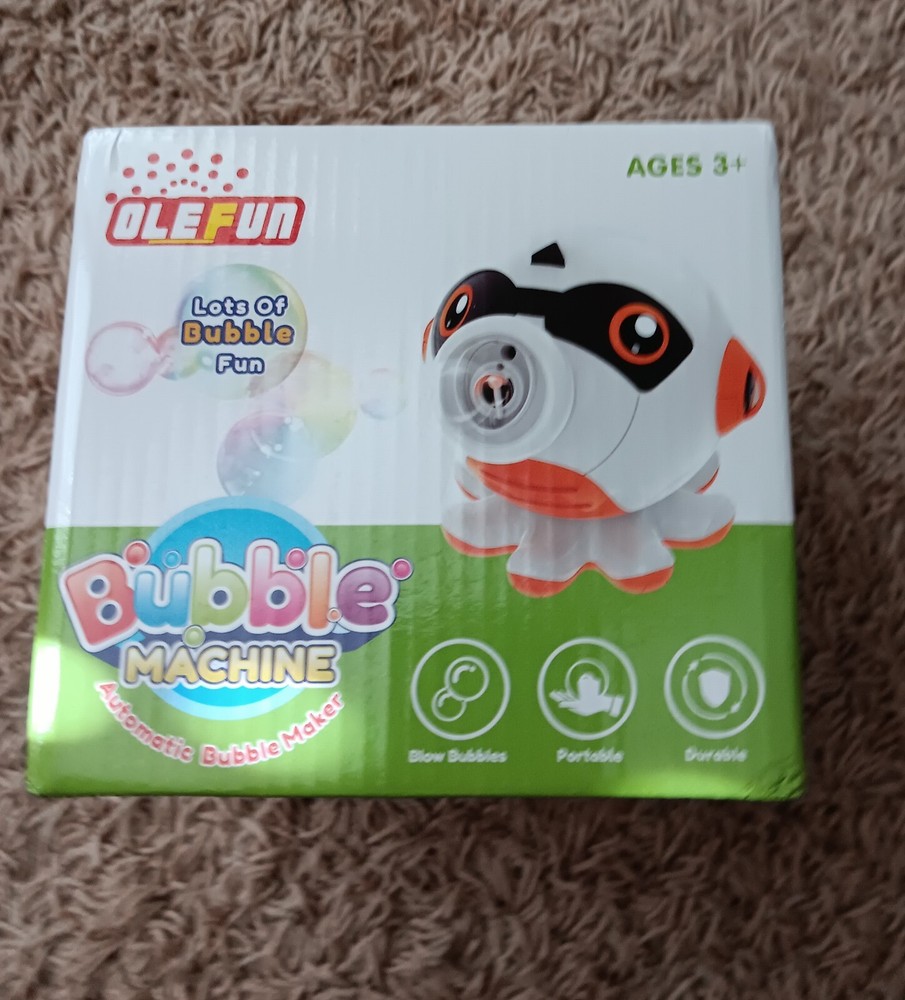OleFun Bubble Machine, Octopus Bubble Blower
