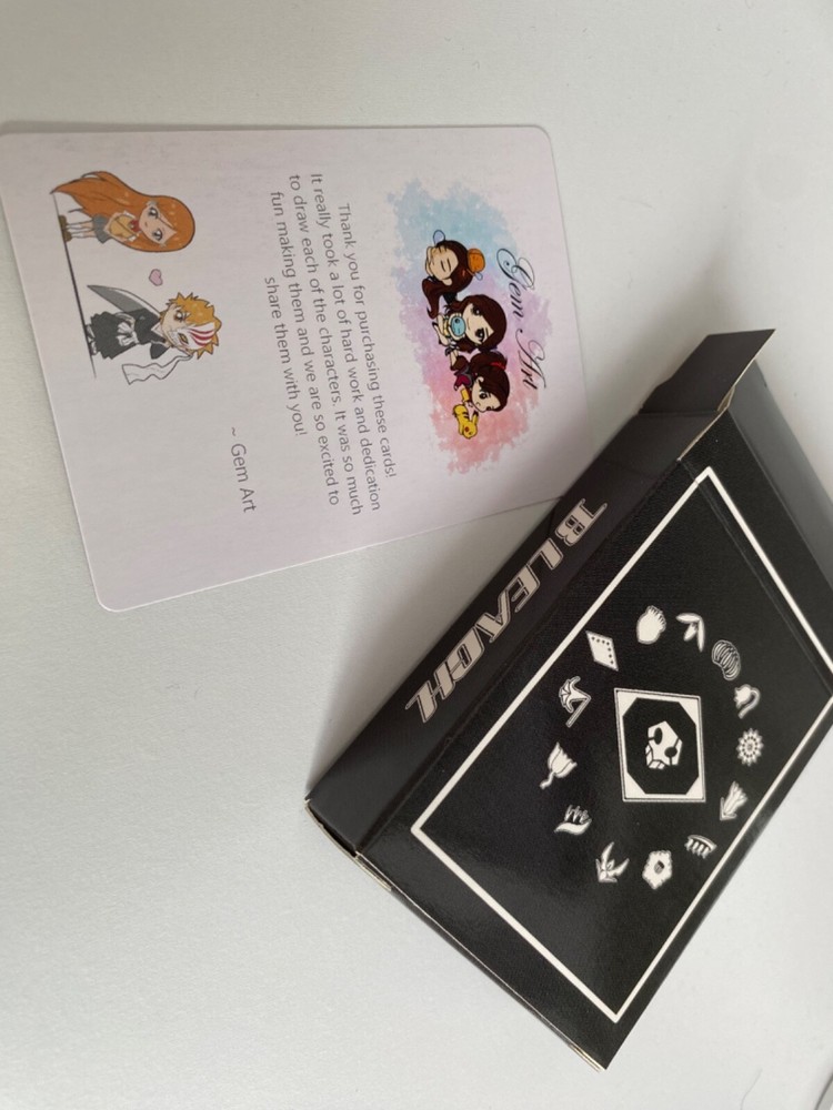 Bleach Playing Cards Anime