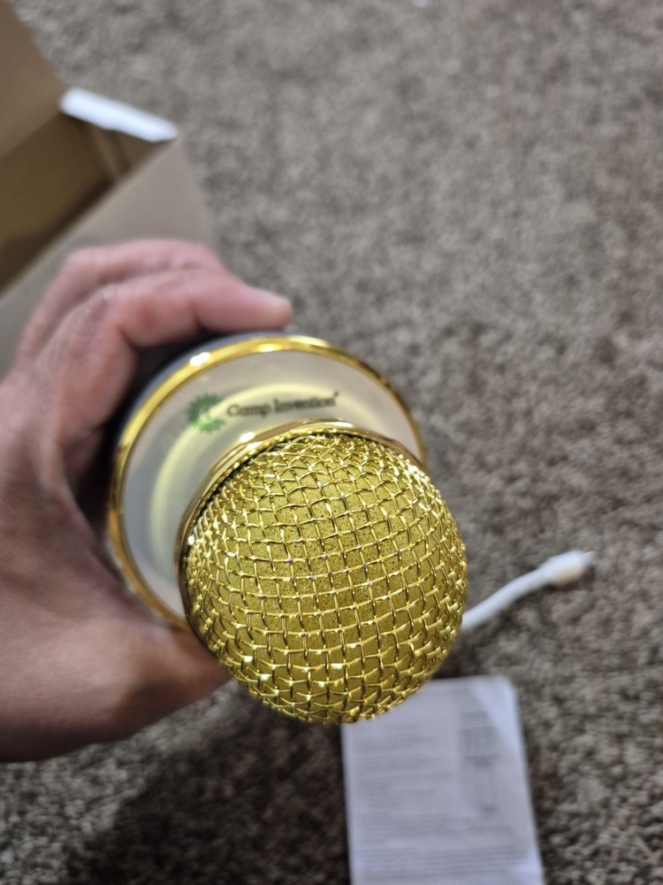 NEW CAMP INVENTION KARAOKE MICROPHONE