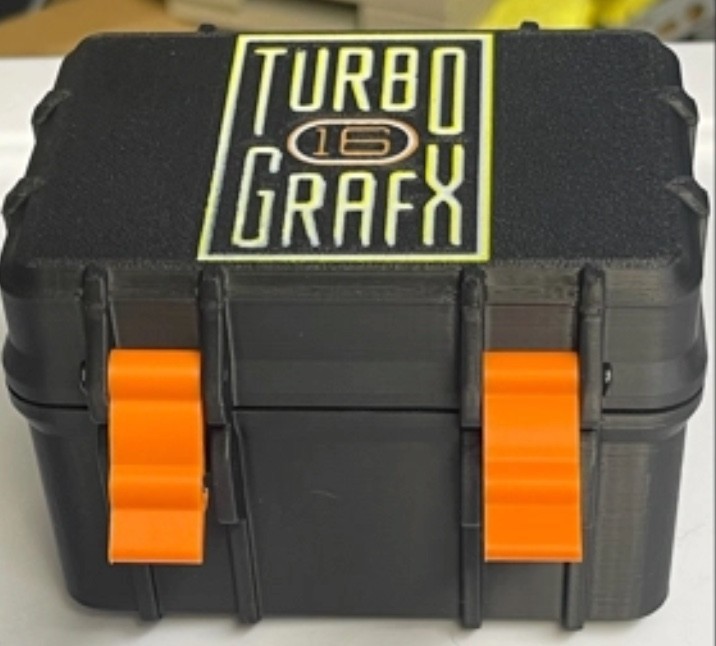 TurboGrfx-16 Game storage boxes