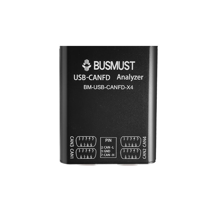 CAN Analyzer 4 Channel CANFD Analyzer USB to CANFD Busmaster Upper Computer pe66