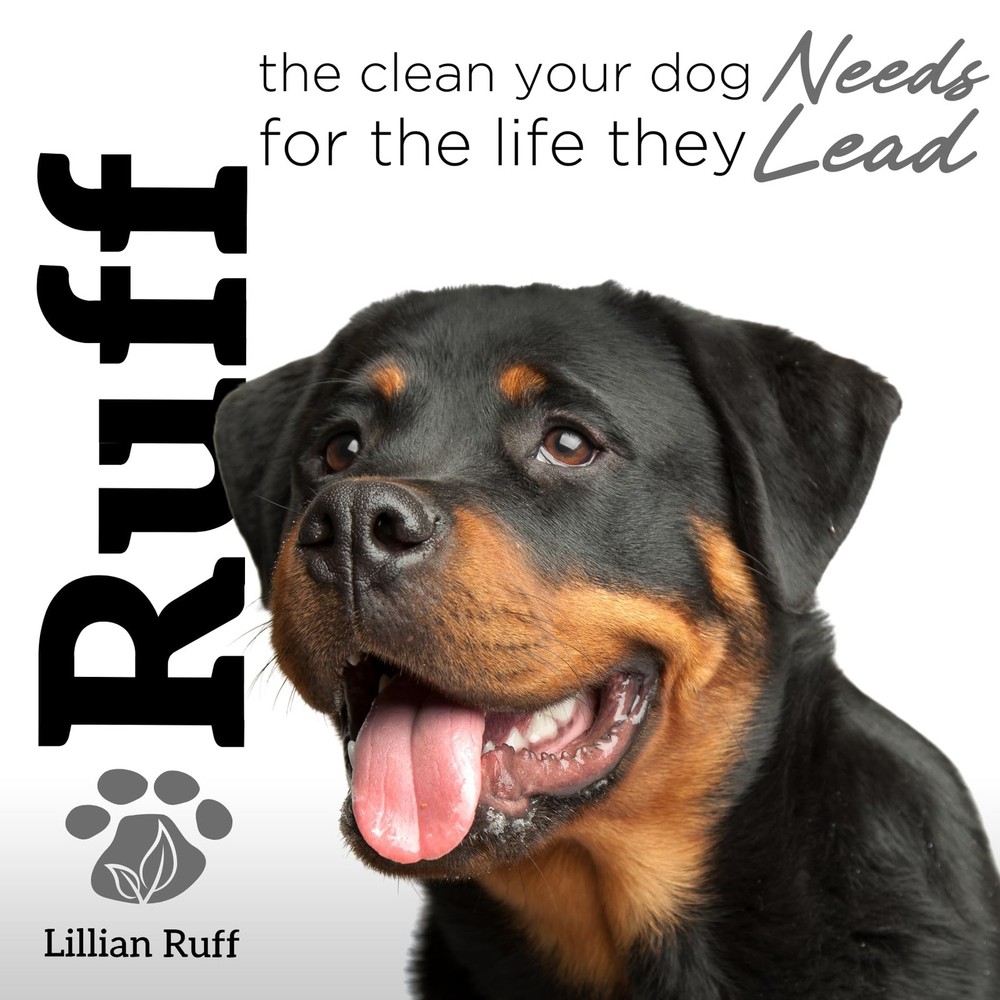 Ruff by Lillian Activated Charcoal Pet Shampoo – Deep 16oz, Black
