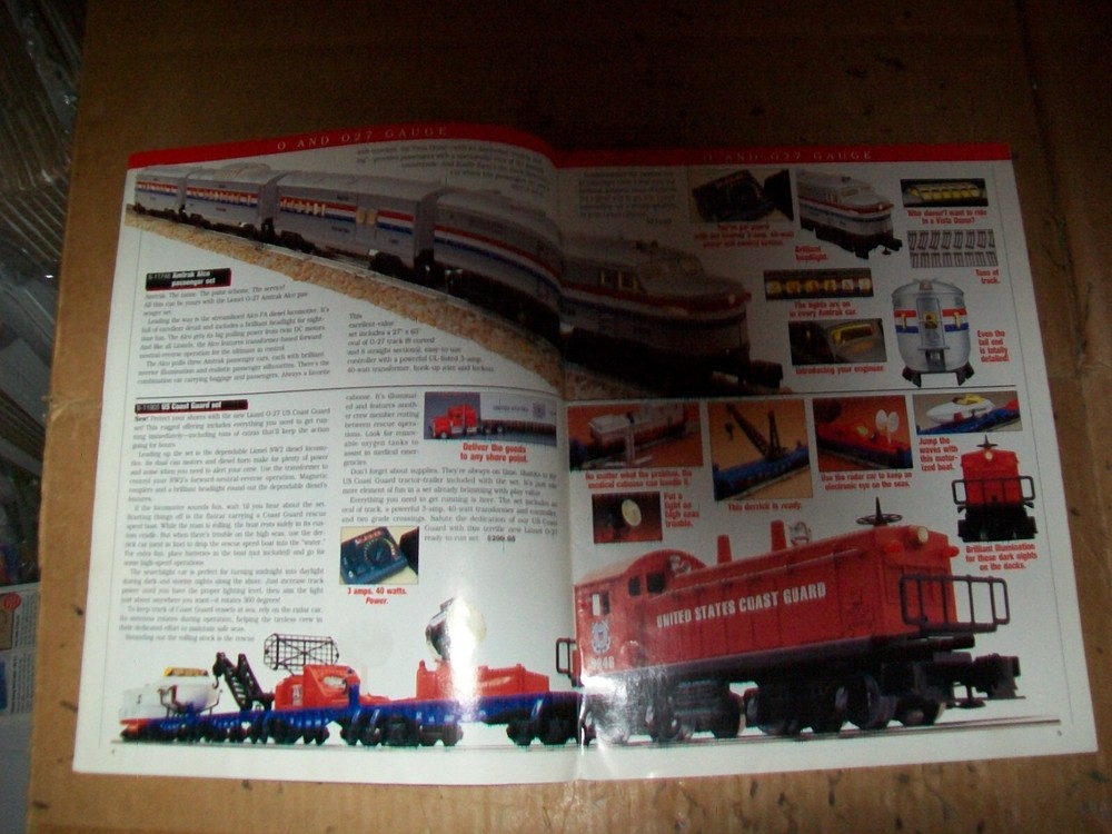 Vintage 1996 Lionel Model Trains Catalog