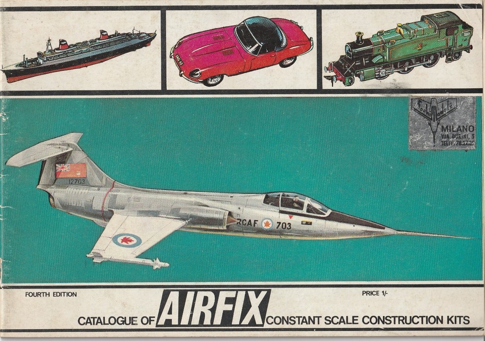 AIRFIX CATALOG FOURTH EDITION - RARE......