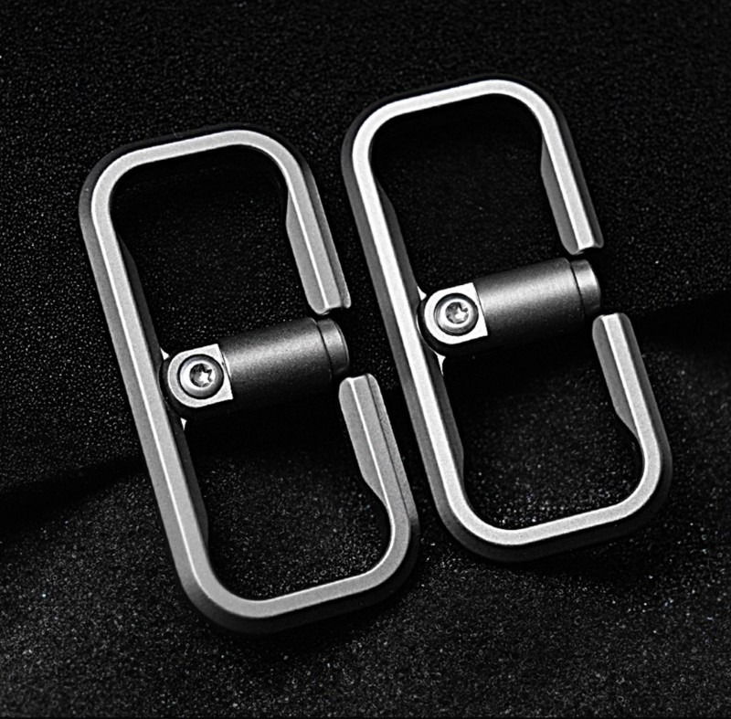 Small Heavy Type Keychains Clip Prevent Loss Quickly Release Keychains