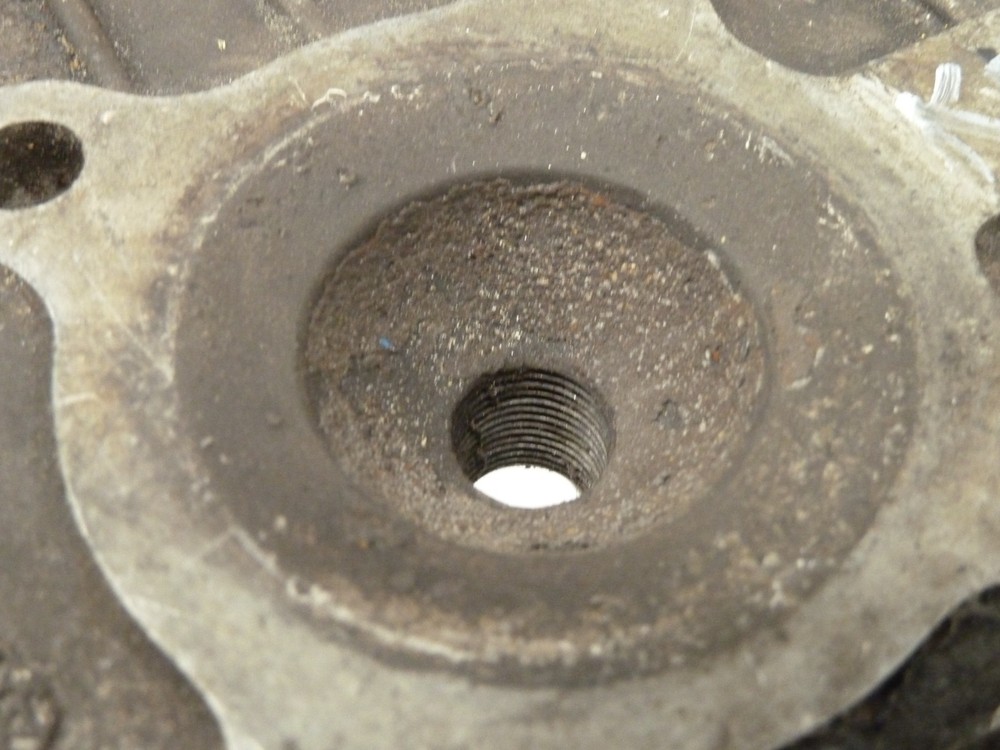 Kawasaki KH100 cylinder head.
