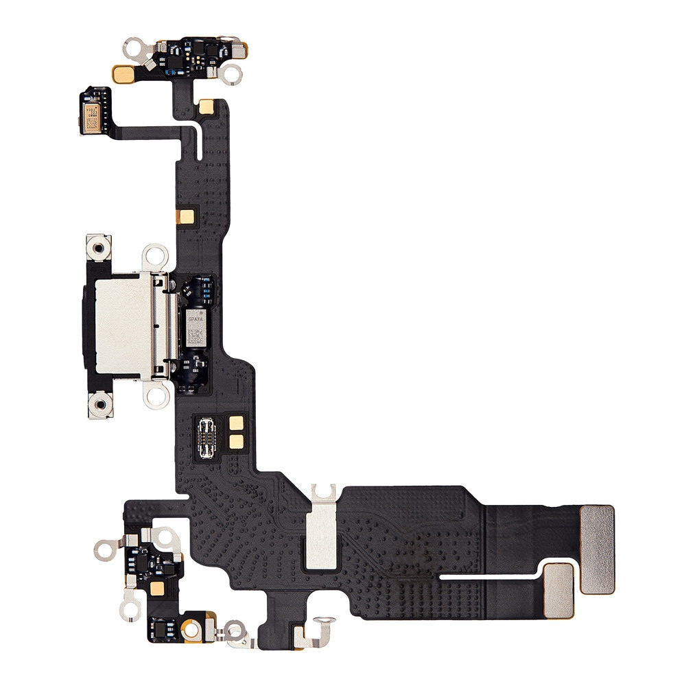 For Apple iPhone 15 Pro Max Plus Audio Jack Mic Charging Port Dock Flex Cable