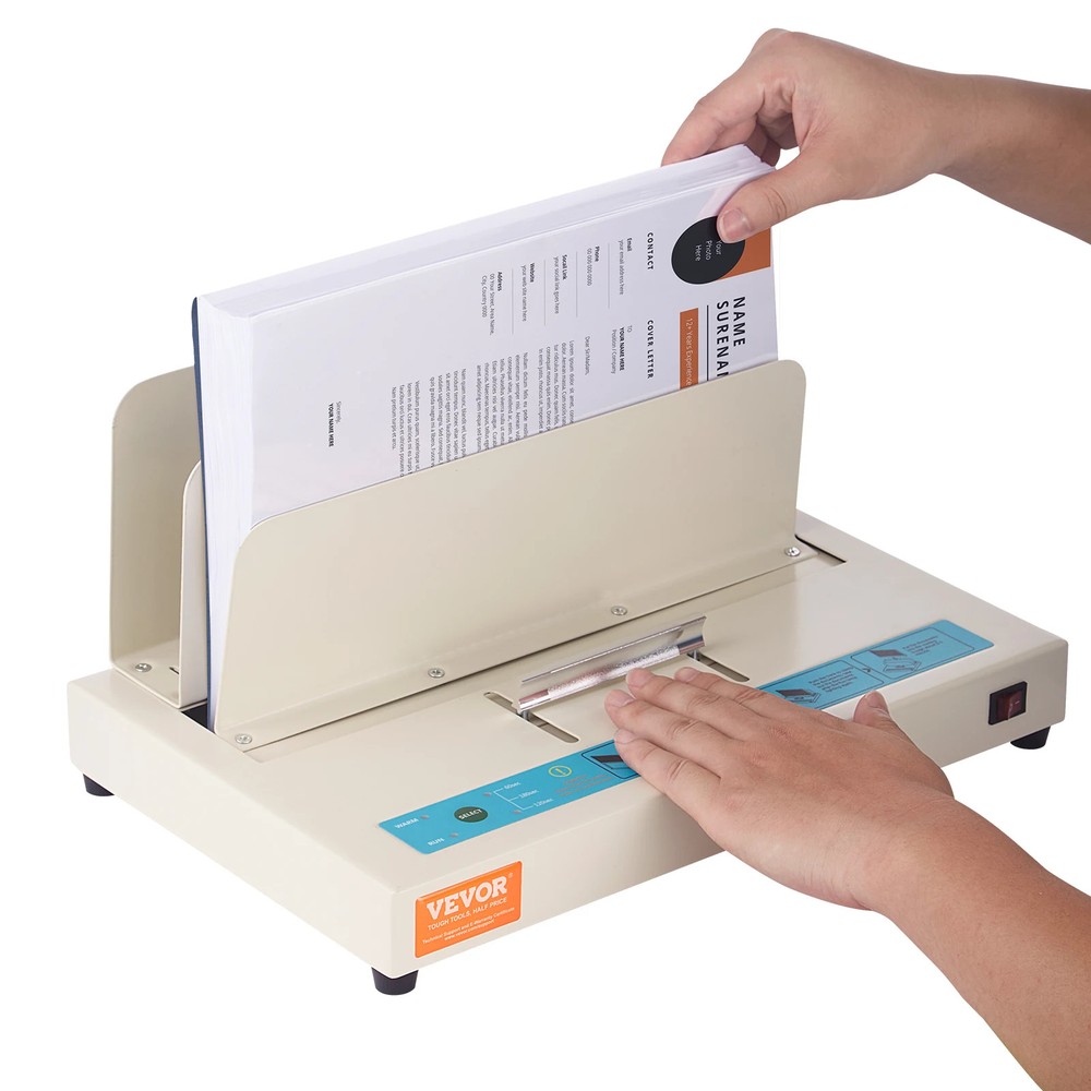 Thermal Binding Machine 500 Sheets 50mm Binding Thickness A3(Short Edge)/A4/A5