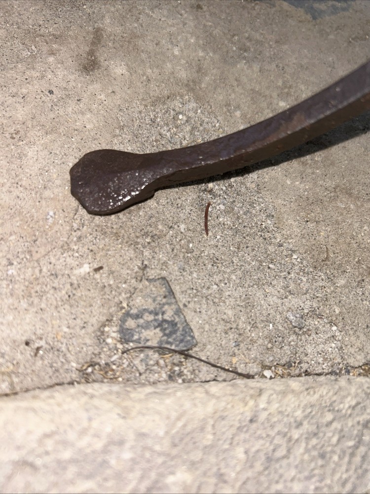Complementary Pair NESTING Neoclassical Style Wrought Iron Glass Top Side Tables