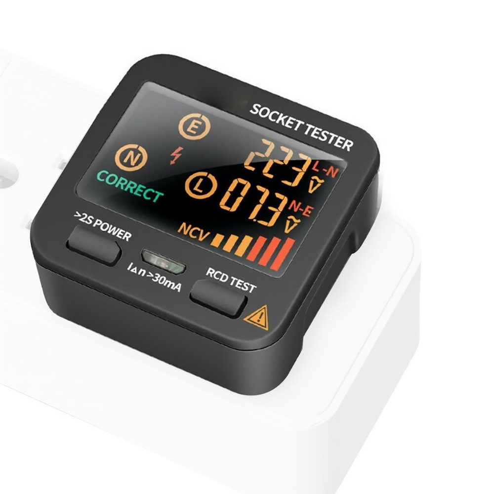 1Pc US Plug AC11 Socket Tester Digital Display Voltage Checker Detector Home
