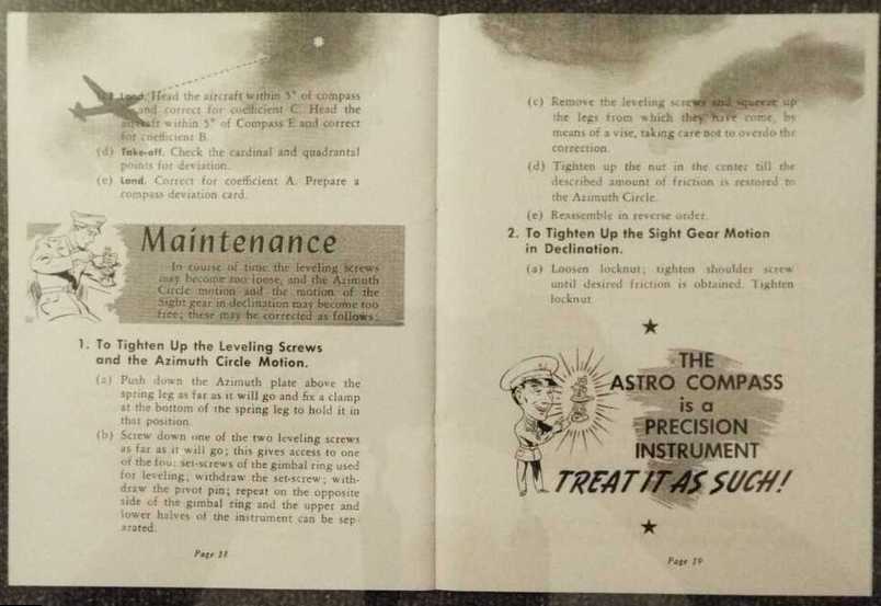 Astro Compass Boes. Operating Handbook. (3)