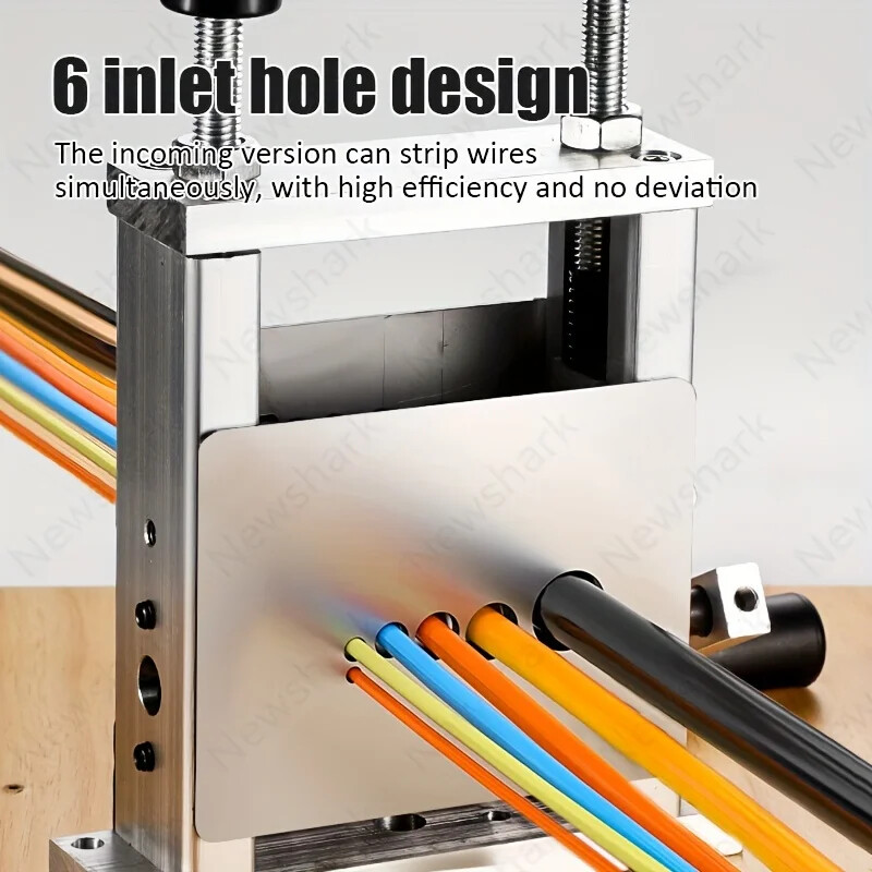 Manual Wire Stripping Machine with Hand Crank Portable Wire Stripping Tool