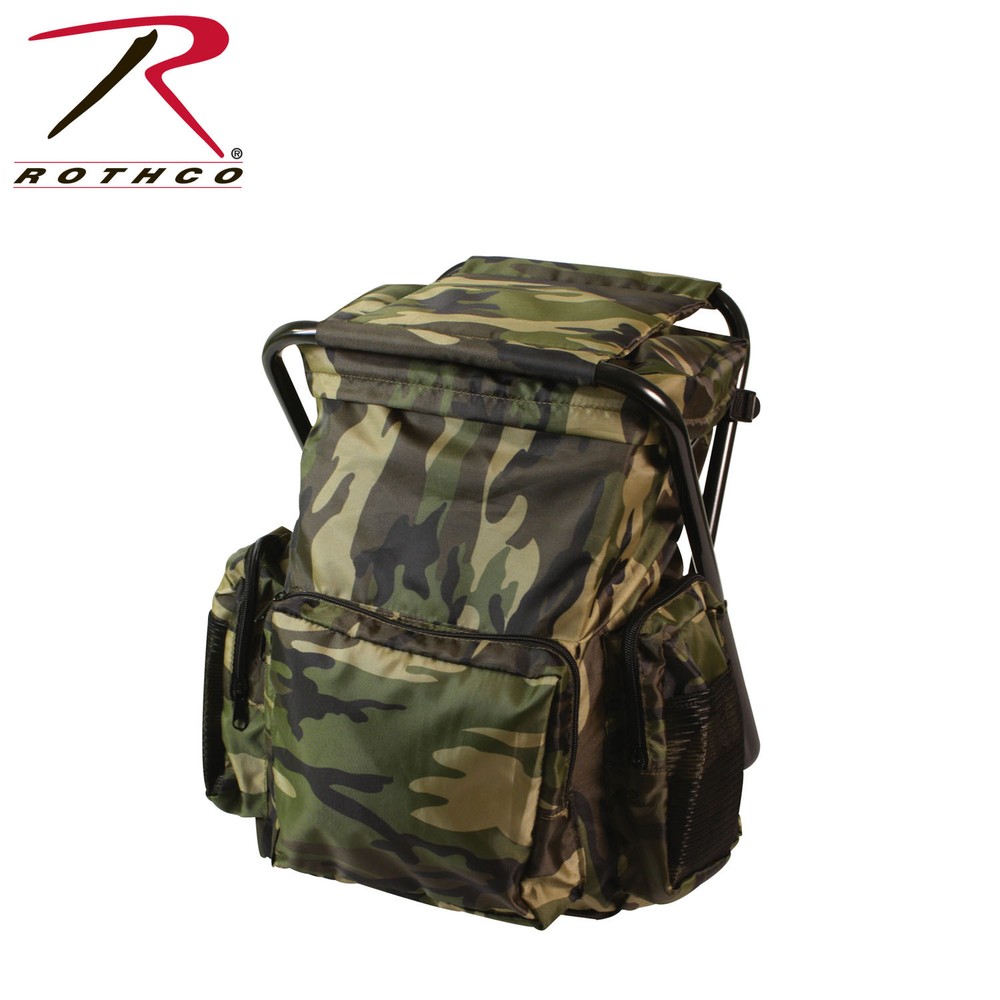 Rothco 4568 / 4548 Backpack and Stool Combo Pack