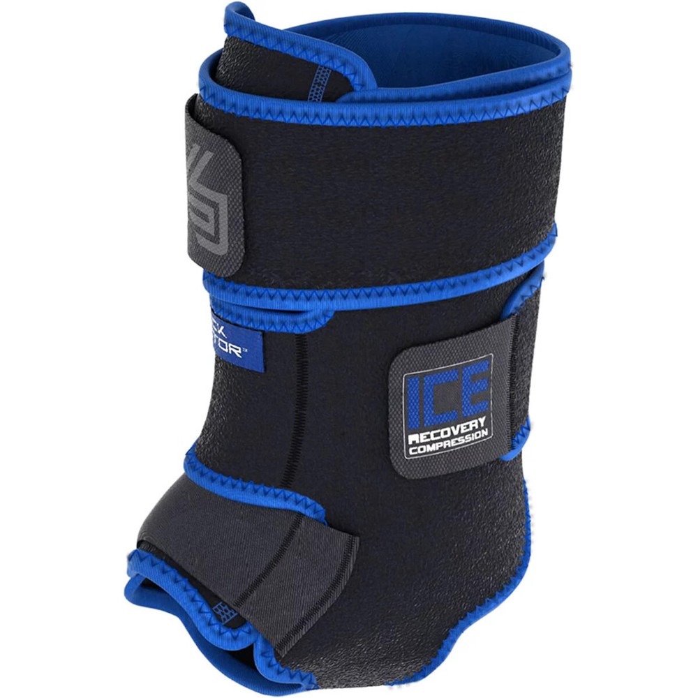 Shock Doctor ICE Recovery Compression Ankle Wrap - Black