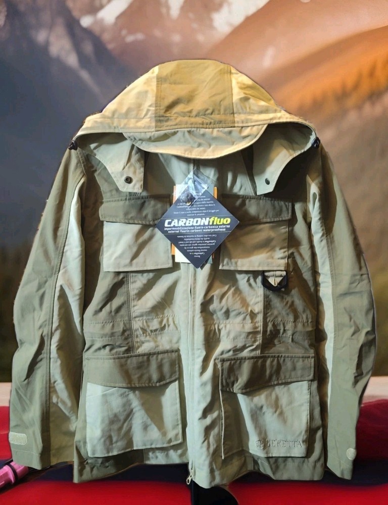 Beretta Womens Multi climate Jacket Olive grey Size Med
