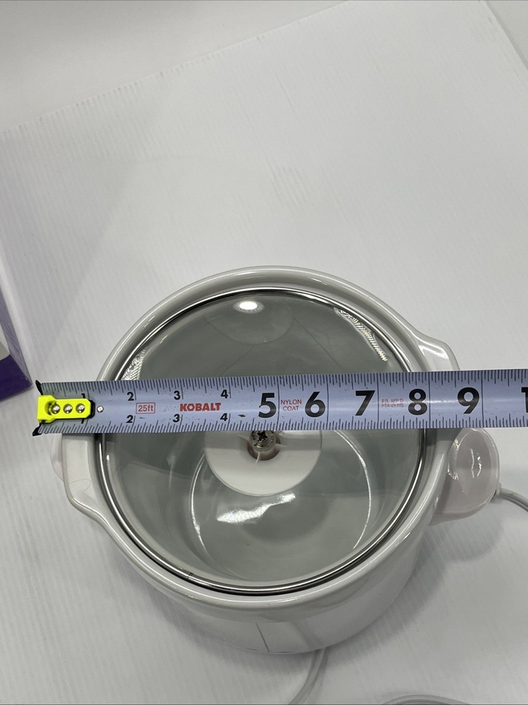 Rival 2 Quart Slow Cooker with Removable Ceramic Pot and 3 Cook Settings {145}.