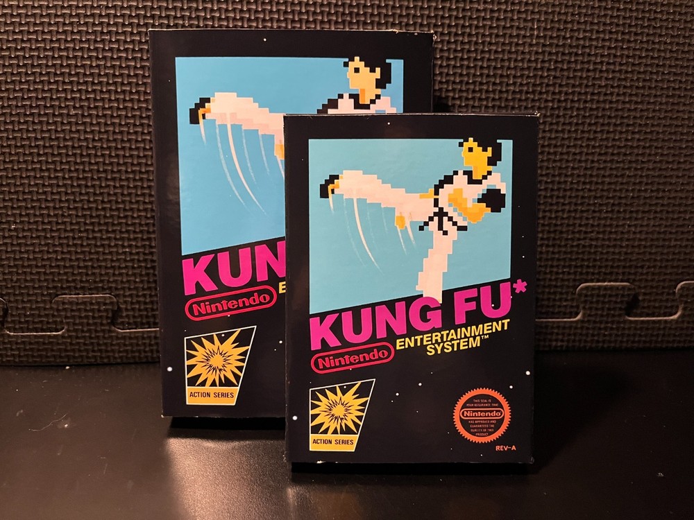 1985 Kung Fu Action - Empty custom design display box