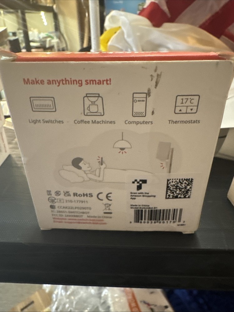 SwitchBot Bot Smart Switch Button Pusher, New in Box White