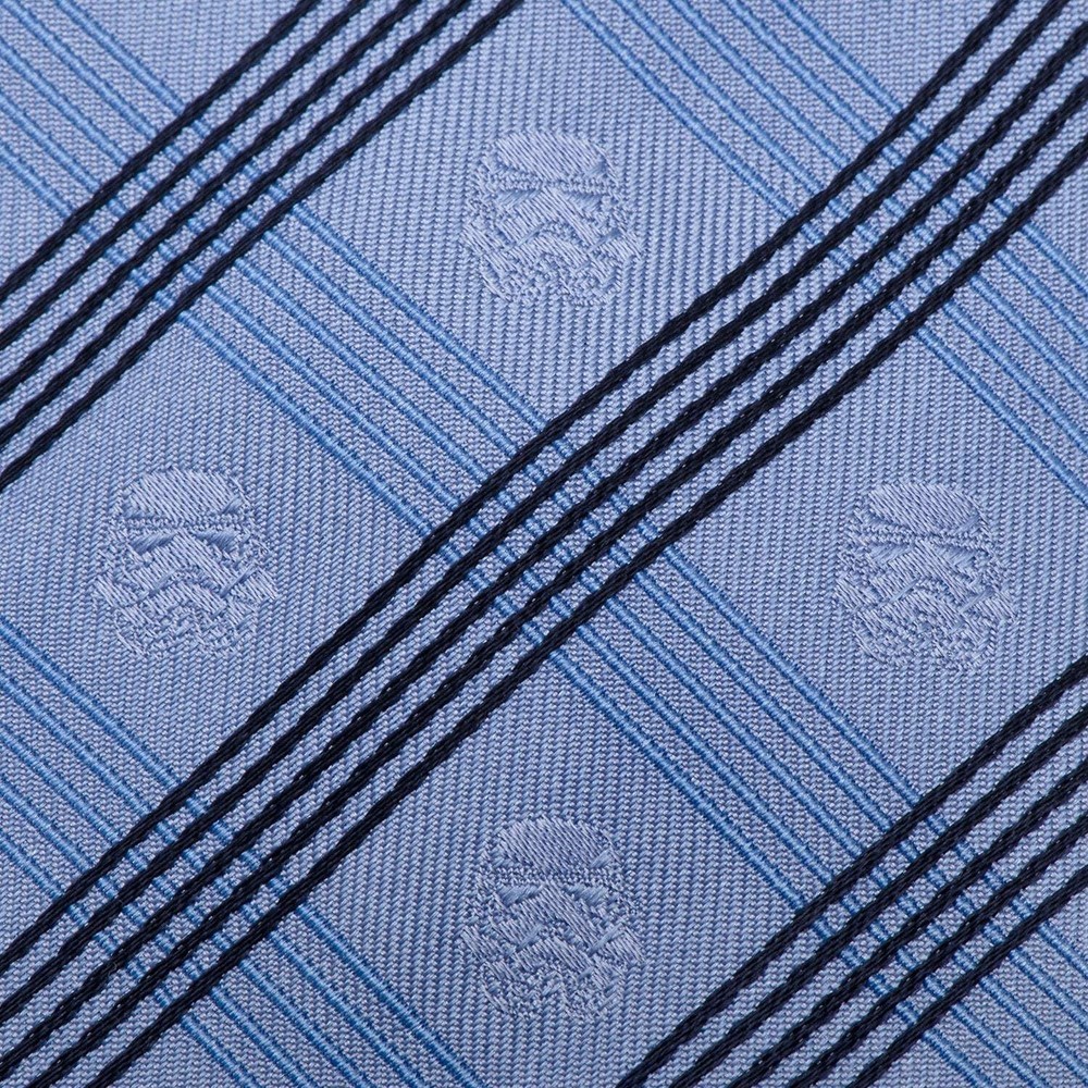 Star Wars Stormtrooper Blue Plaid Tie