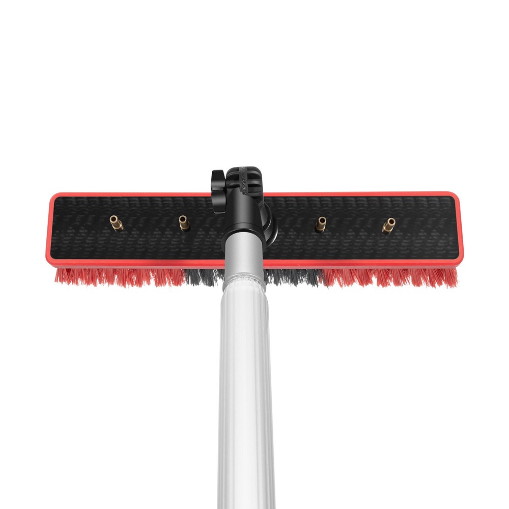 26 FT Water Fed Pole Kit Window Solar Panel Cleaning Extendable Telescopic Pole