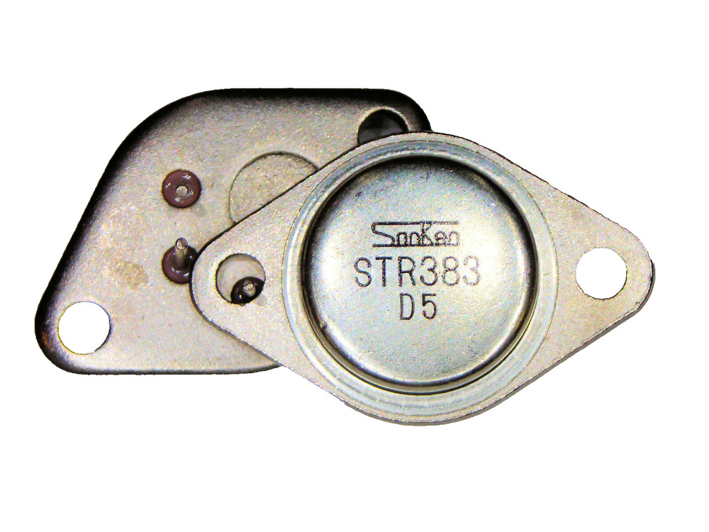 STR383  "Original" Sanken Voltage Regulator TO-3  1 pc
