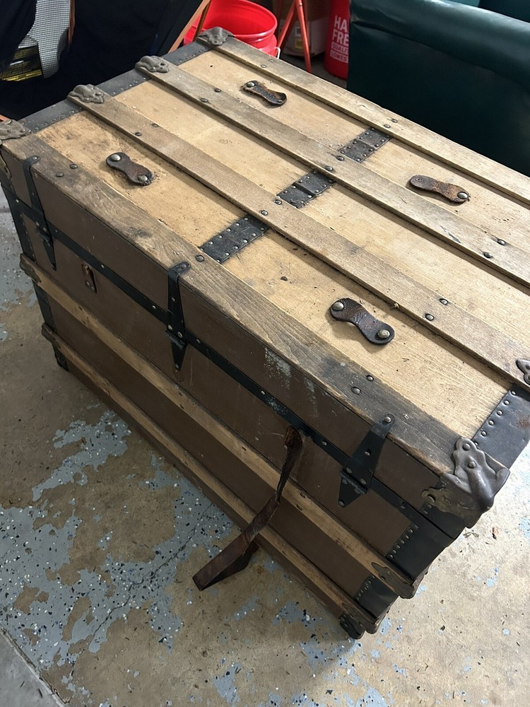 Antique Steamer Trunk