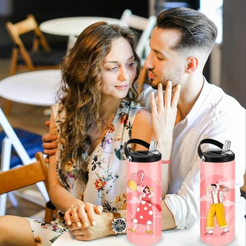 12 Pack Sublimation Water Bottle Blanks Bulk 20 oz White 12 Pack Handle
