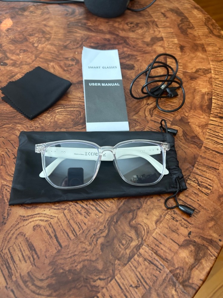 Bluetooth, smart glasses with UV protection
