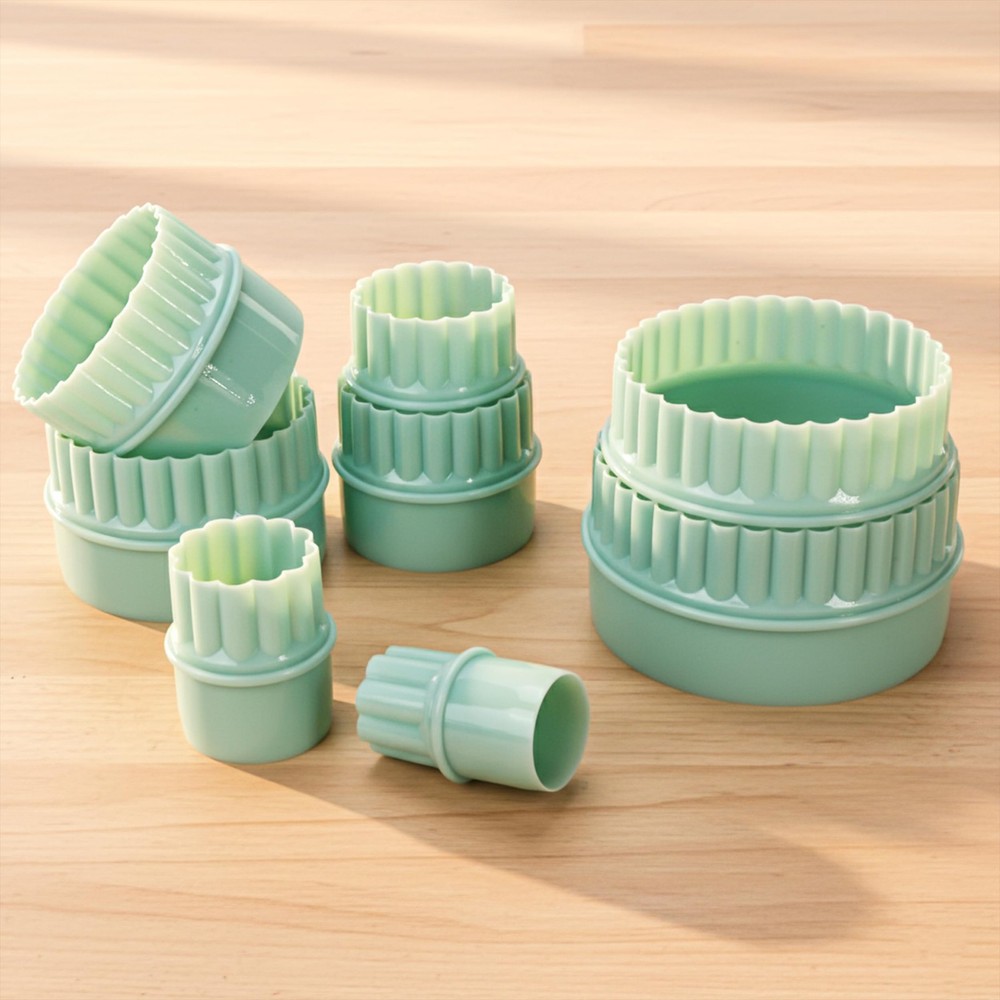 8 Pieces Stacker Display Stands for Pyrex Mixed Cinderella Bowls, Round Bowl ...