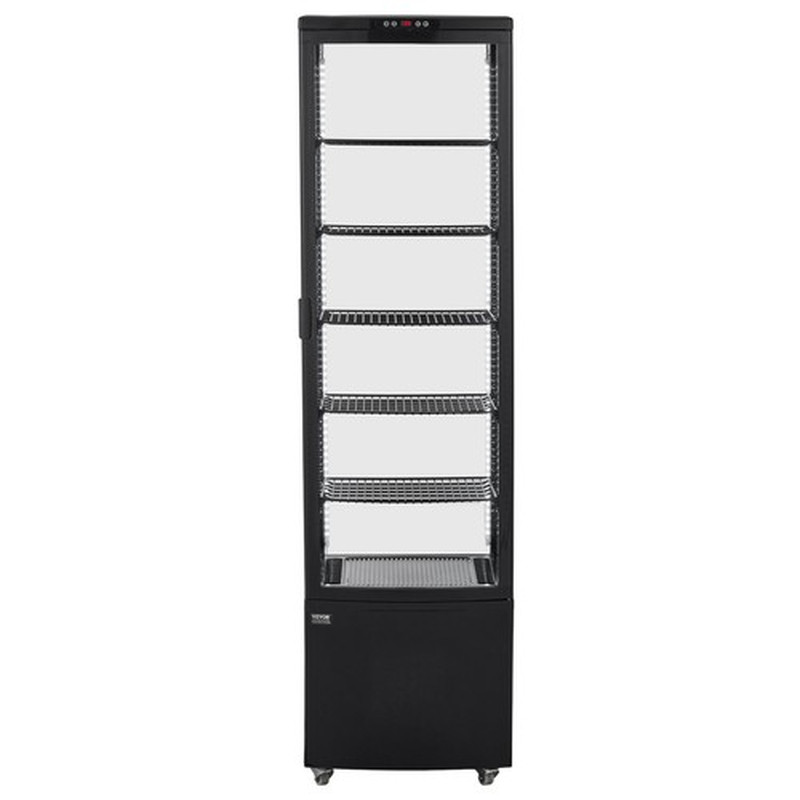 Refrigerated Display Case Bakery Display Fridge Case 9.8 Cu Ft/278L 5-Tier