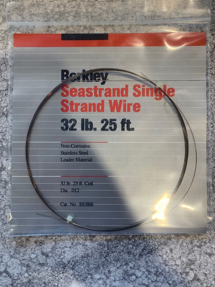 Berkley Seastrand 32lb 25’ Wire Leader