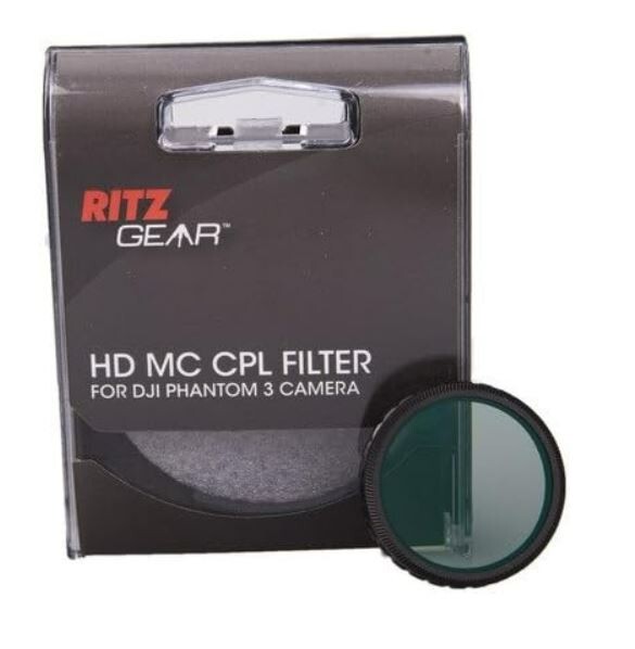 Ritz Gear HD MC CPL Protective Filter for DJI Phantom 3 Camera