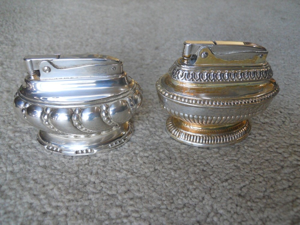 2!  Vintage Ronson Table Lighters.