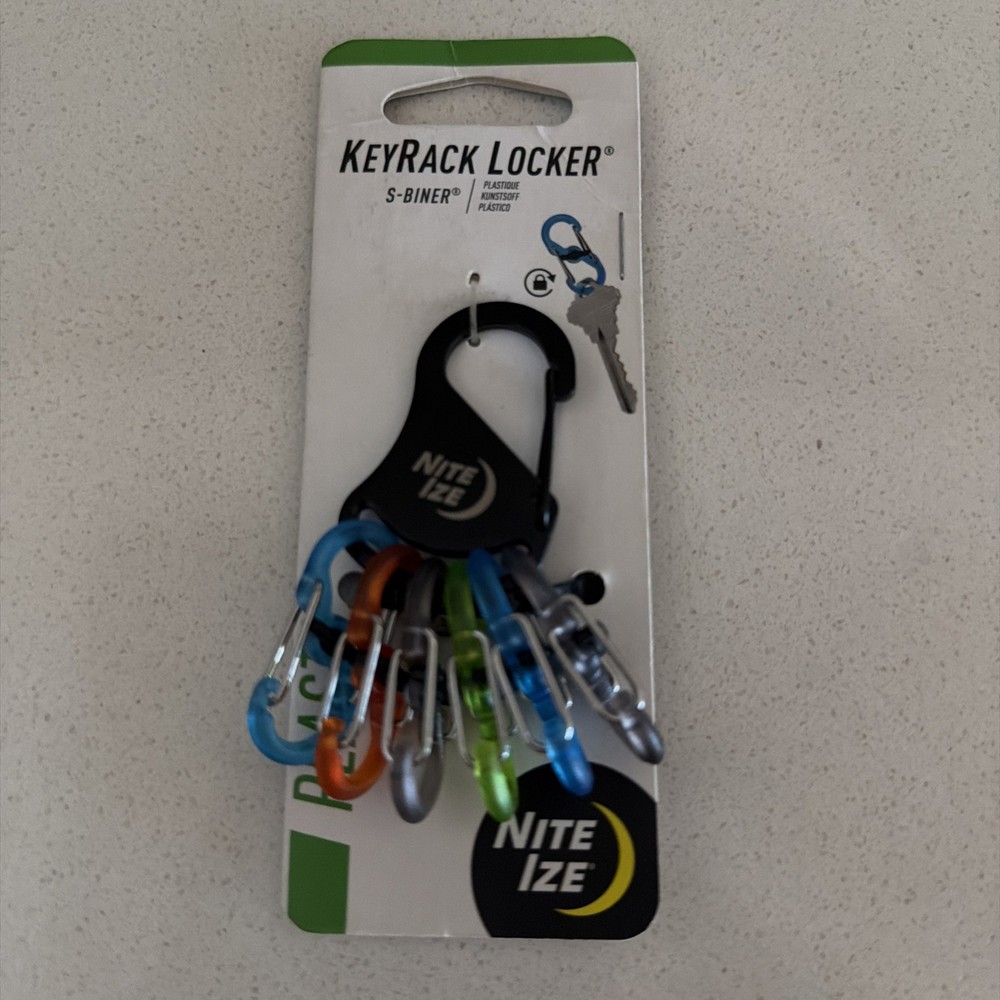 Nite Ize KeyRack Locker w/ Plastic S-Biners