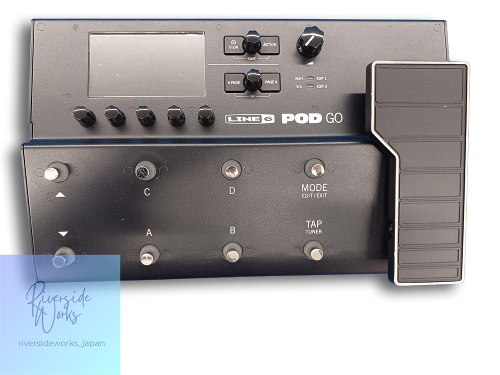 Line6 POD Go Multi-Effects Processor for Guitar