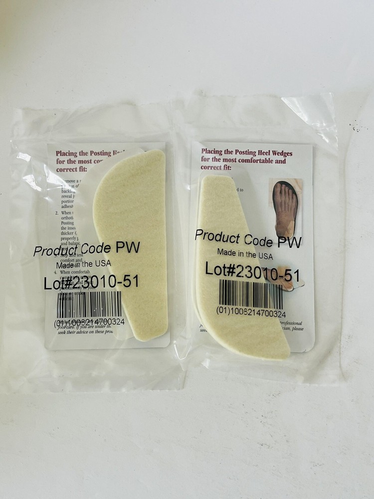 2 X Hapad Posting Heel Wedges