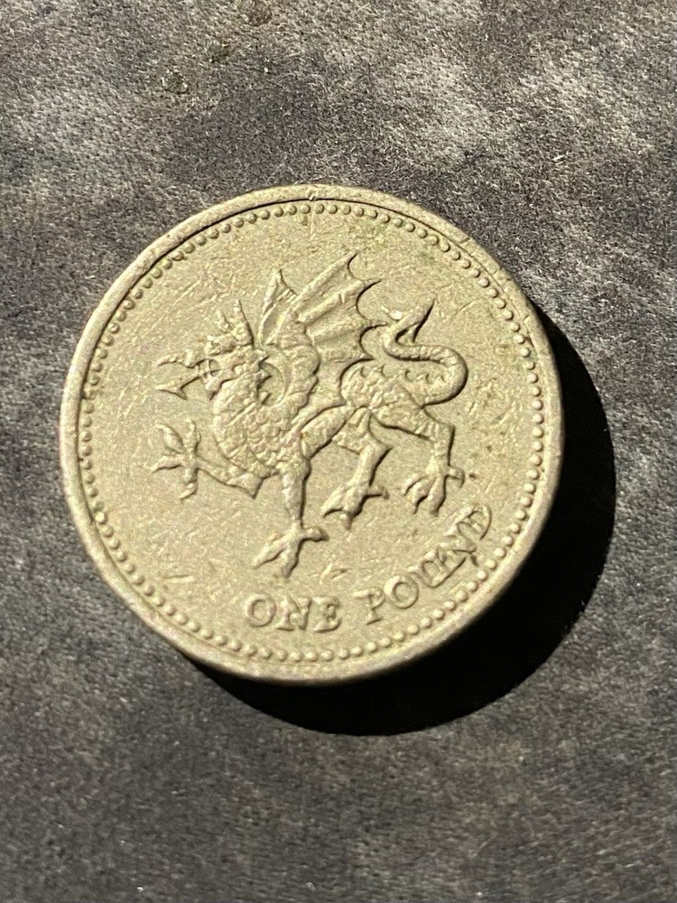 Great British Old Pound Coins (5)