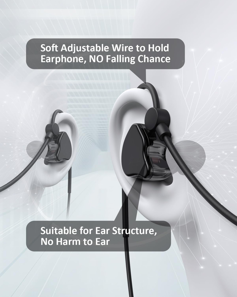 4-Person Wireless Referee Headset System for Soccer - Latest Design Earpieces