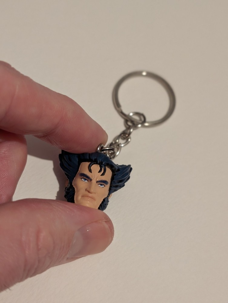 Marvel Wolverine Keyring Keychain Mafex Figure X-men Comic