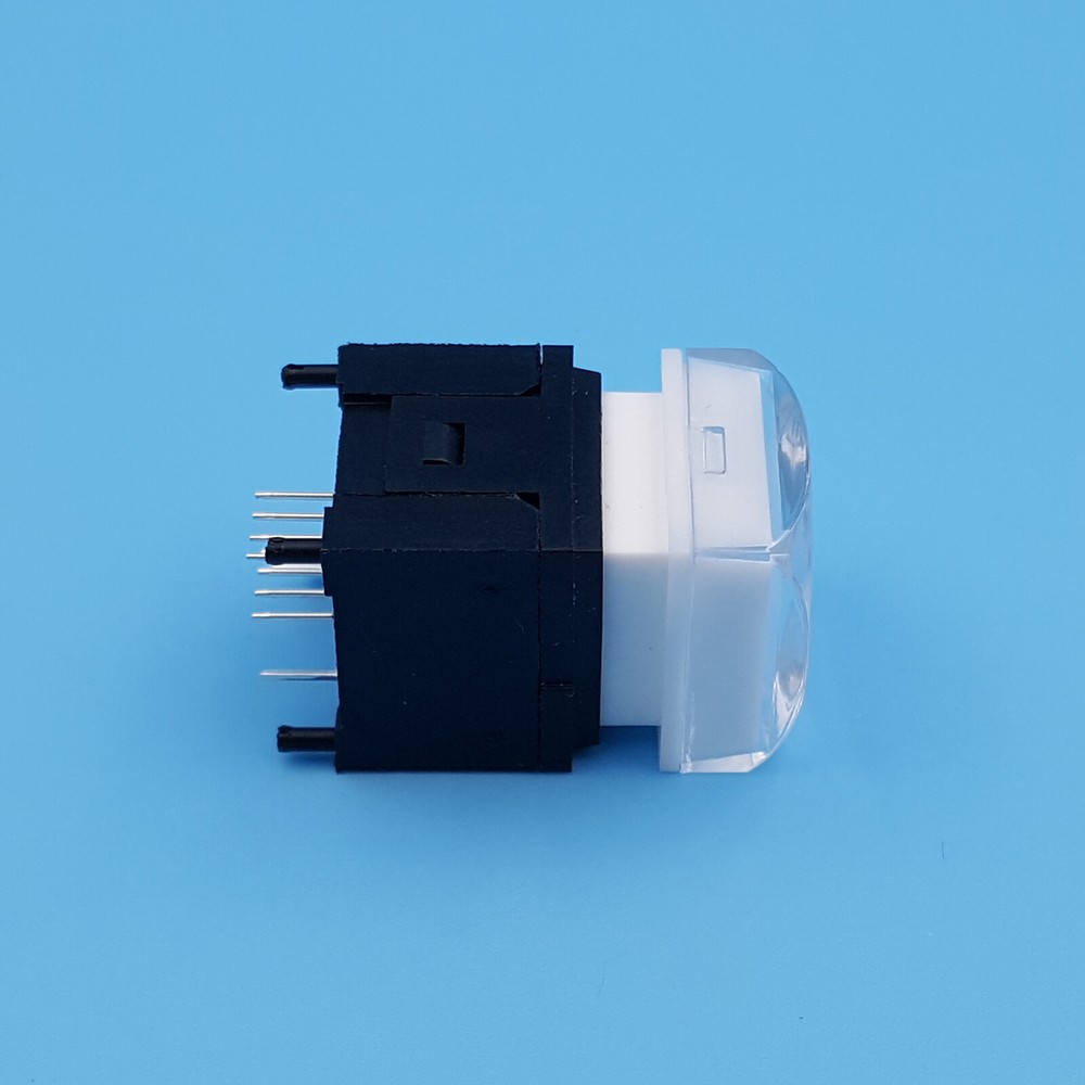 PB06-B Square 15*15mm RGB LED SPST Momentary Video Processor Push Button Switch