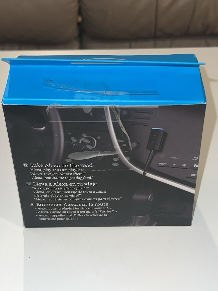 Amazon Echo Auto 2nd Gen Smart Car Assistant 2022 Release Black OPEN BOX