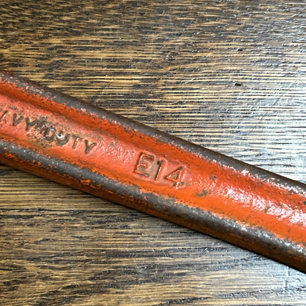 Ridgid E14 Offset Pipe Wrench Heavy Duty USA Made