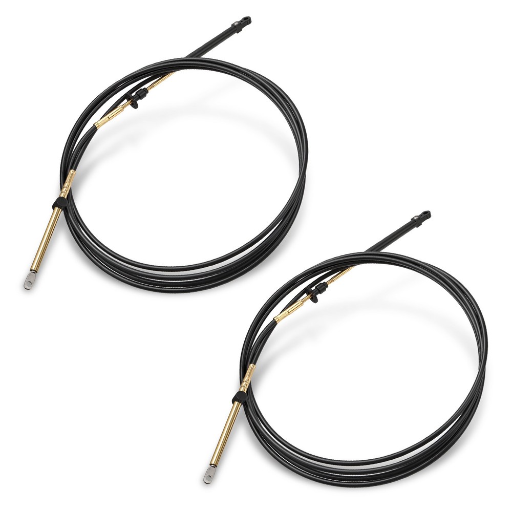 0173114 Throttle Shift Remote Control Cable 2pcs for Johnson Evinrude OMC & BRP