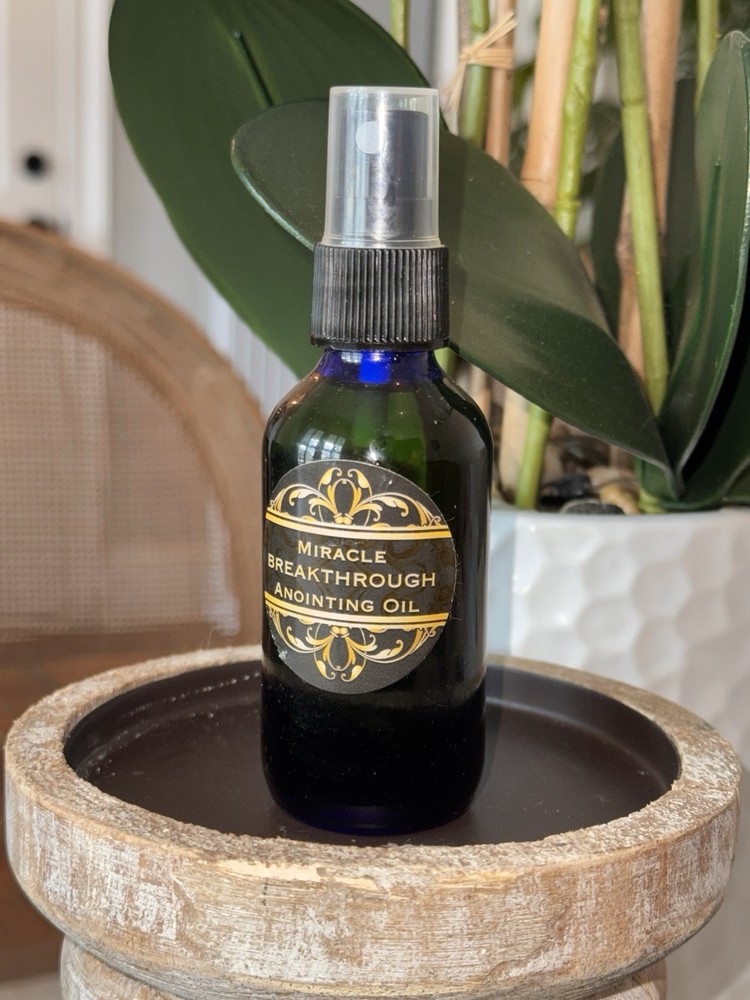 Miracle Breakthrough Anointing Oil ~ XL (4 Full Ounces)
