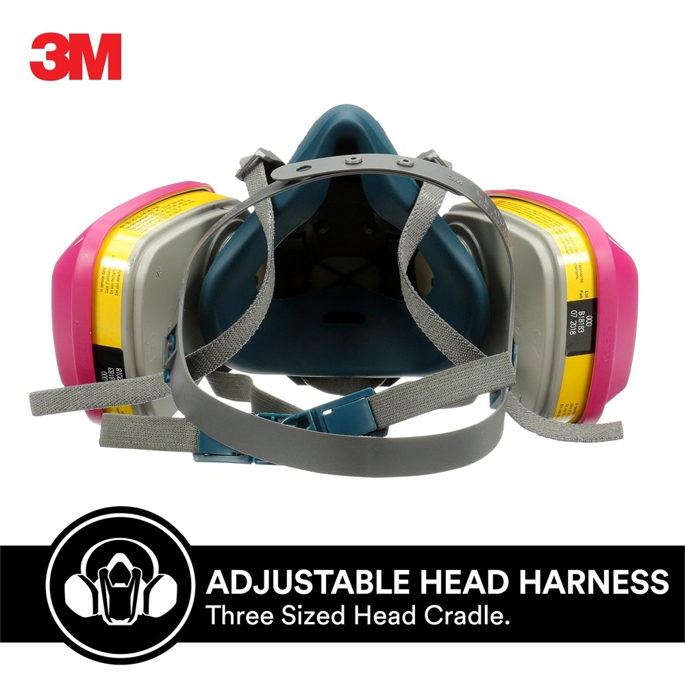 3M Multi-Purpose Quick Latch Respirators With Cool Flow Valve