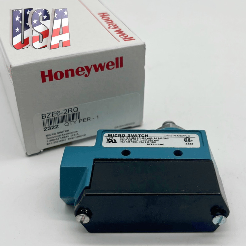 1PC New Honeywell BZE6-2RQ Limit Switch