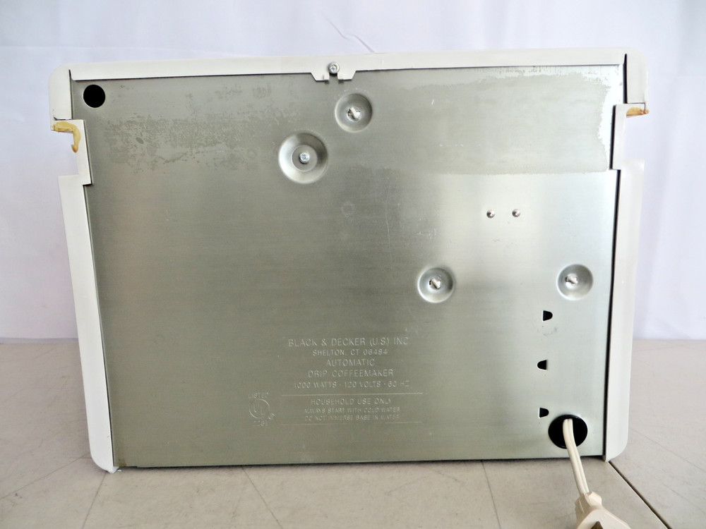 Black & Decker Spacemaker 10 Cup Drip Coffee Maker SDC2AG Tested Working *READ*