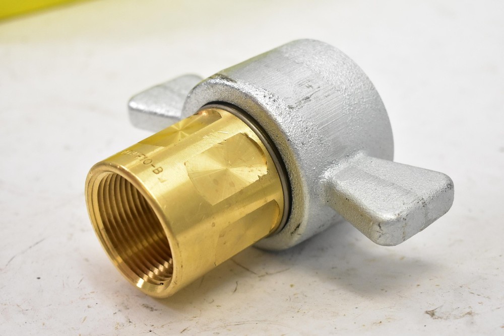 Dixon 10WF10-B Quick Coupler Socket Only Brass Made USA Hydraulic Fitting