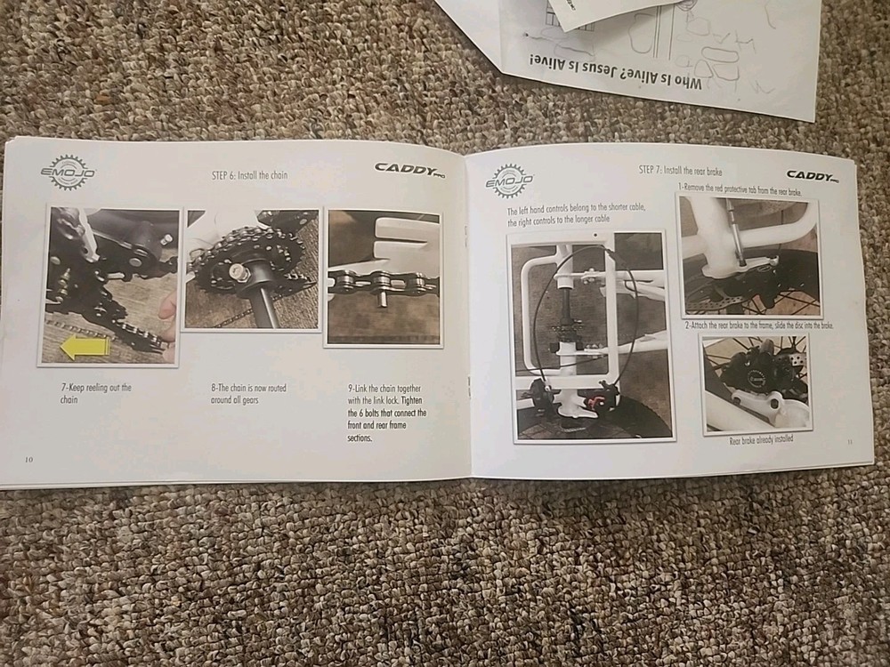 Caddy Pro E Bikes Assembly Guide